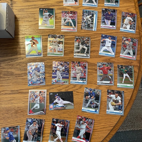 Topps Chrome Baseball Card Lot - Picture 3 of 4